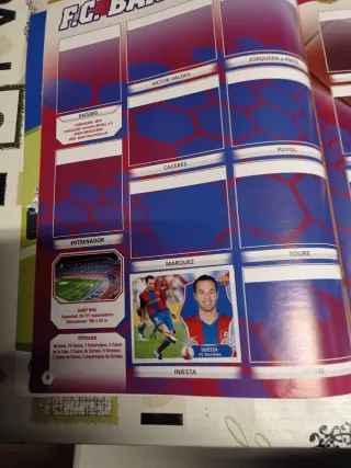 Álbum Liga BBVA 2008-2009 Colección Cromos