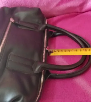 BOLSOS:NEGRO/PANA DE BORDADOS QUE SE RECOGE:1X1,5€