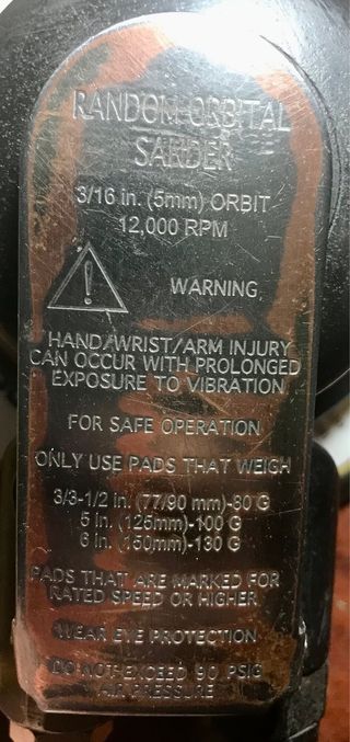 Lijadora orbital de aire