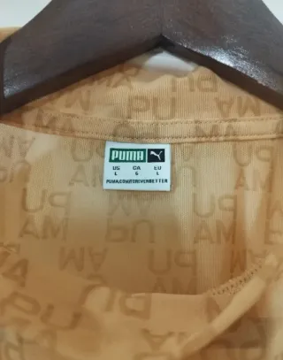 Camiseta Puma Mujer Talla L Naranja