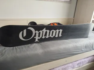 Tabla de Snowboard con Fijaciones