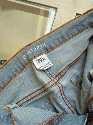 Pantalones vaquero y cortos Zara niño