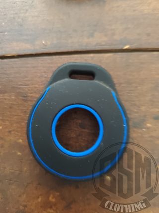 Portachiavi colorati in silicone (4 pezzi)