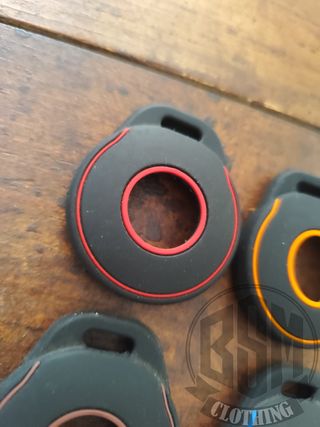 Portachiavi colorati in silicone (4 pezzi)