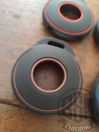 Portachiavi colorati in silicone (4 pezzi)