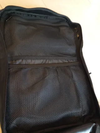 Mochila Táctica MOLLE 35L Negra USA Flag