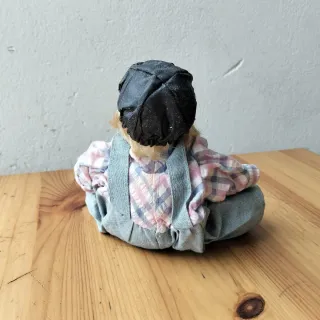 Bambola porcellana country