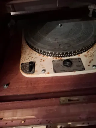 Mueble Tocadiscos Garrard 301 Retro para Restaurar