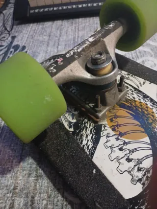 Mini longboard camuflaje