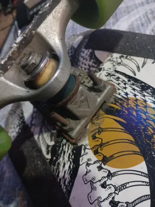 Mini longboard camuflaje