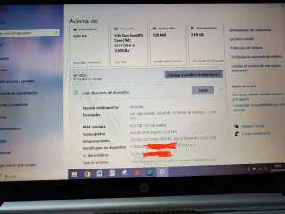 Portátil HP 15s-fq2085ns - Intel i3, 8GB RAM, 256G
