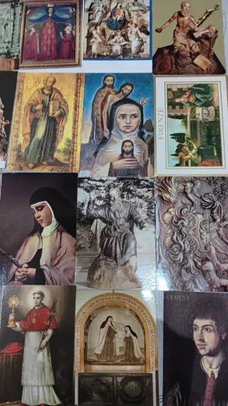 30 Postales Religiosas Variadas