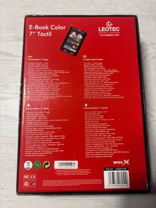 E-book Táctil Color 7