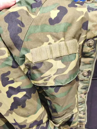 Abrigo militar tres cuartos talla S-M