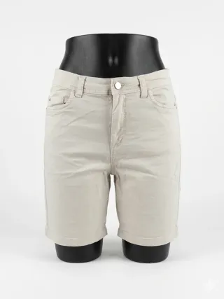 Shorts beige mujer