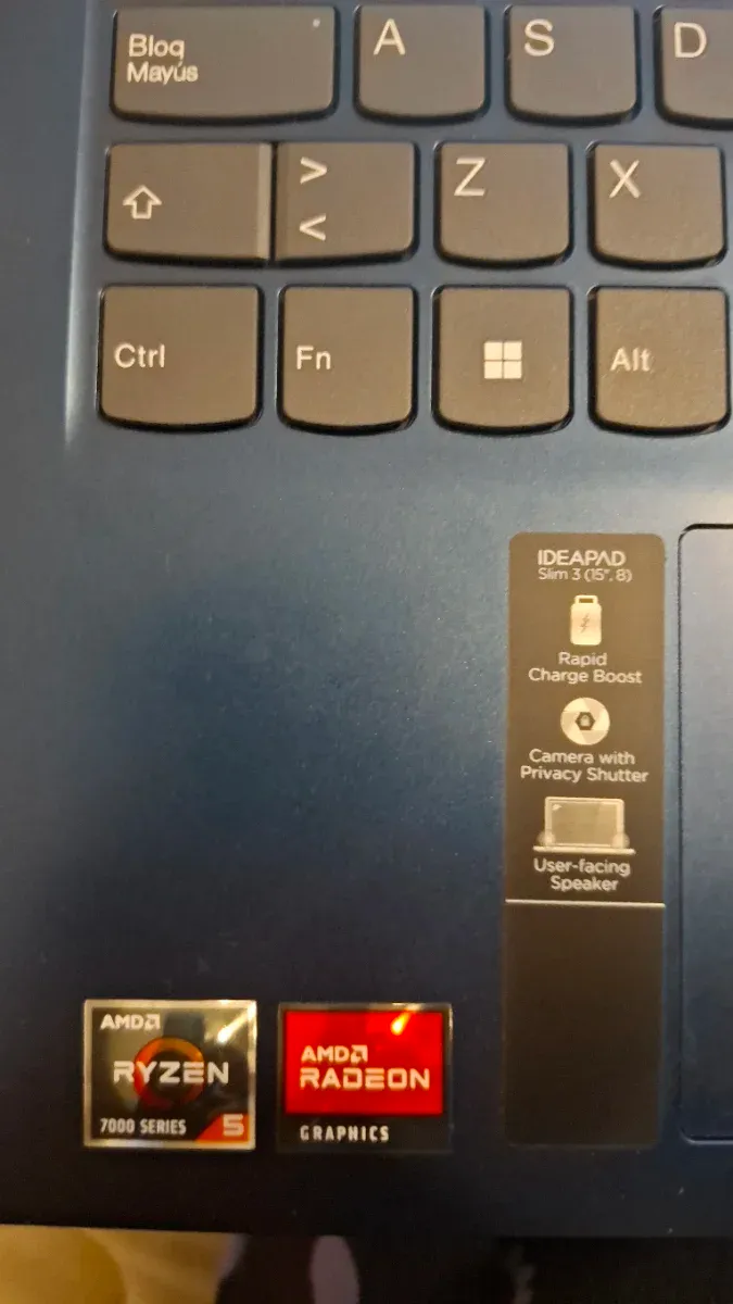 Lenovo IdeaPad Slim 3 15AMN8 Azul afbeelding 4