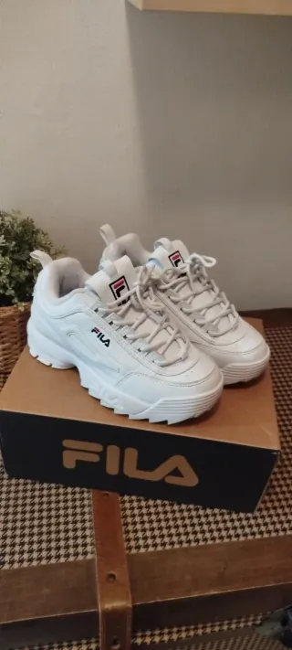 Bambas Fila Niña Blancas