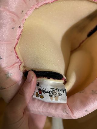 Sombrero Disney Rosa con Tul Estrellas