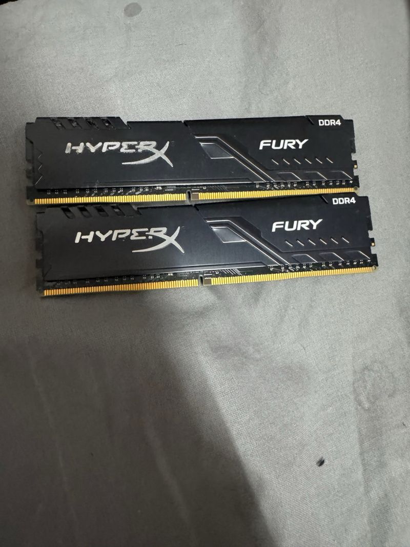 2x8GB DDR4 HyperX Fury RAM