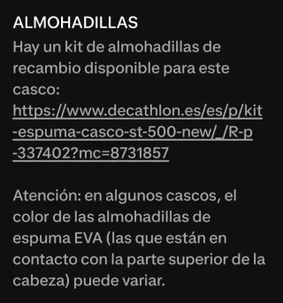 Casco Rockrider ST 500 Negro Talla L