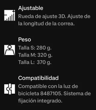 Casco Rockrider ST 500 Negro Talla L