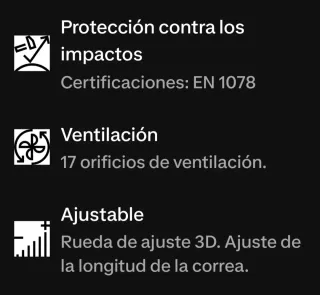 Casco Rockrider ST 500 Negro Talla L