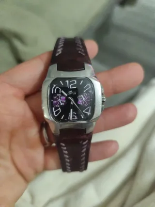 Reloj Lotus Mujer Marrón/Plata