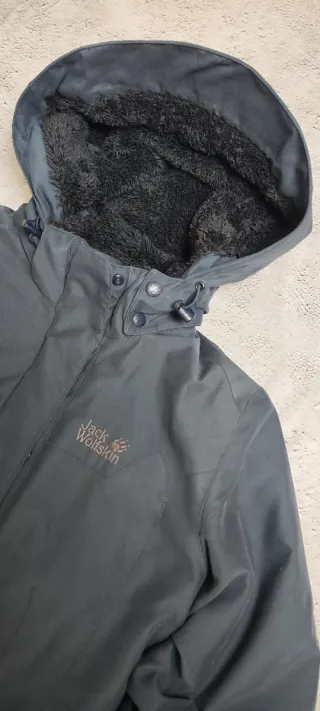 Chaqueta Parka Jack Wolfskin Azul Marino Térmica