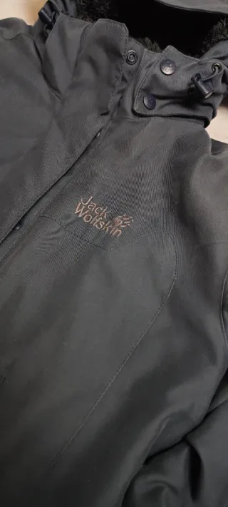 Chaqueta Parka Jack Wolfskin Azul Marino Térmica