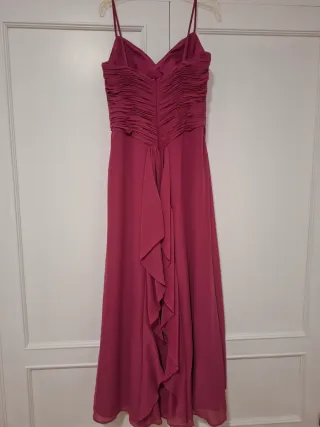 Vestido largo fiesta pedrería