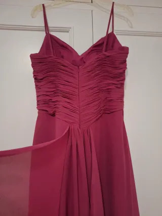 Vestido largo fiesta pedrería