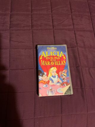 VHS Alicia en el País de las Maravillas Disney