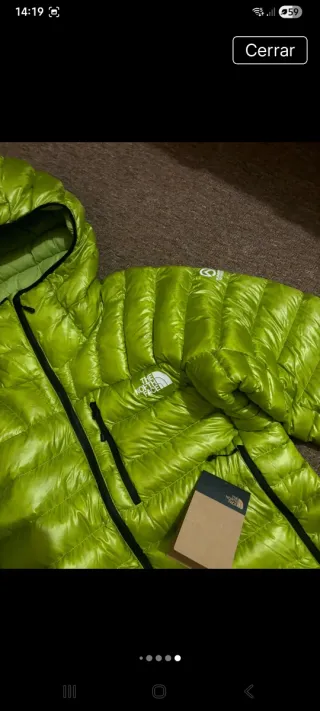 The North Face Plumas Talla S Verde