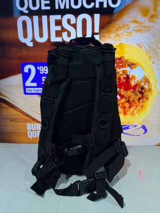 Mochila Táctica Militar 25L Mini Negra pequeña