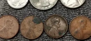 Lote de monedas de EEUU