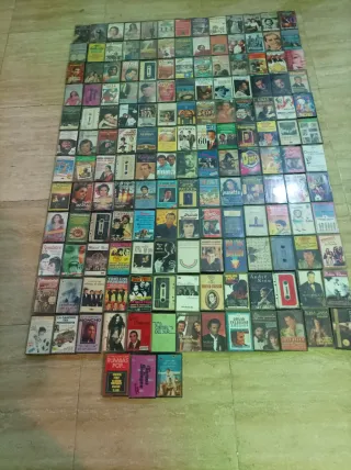 Lote 190 Cintas Cassette Música Variada