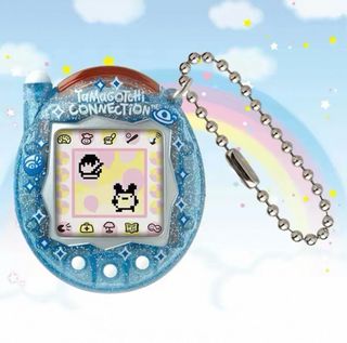 Tamagotchi Connection Blue Glitter