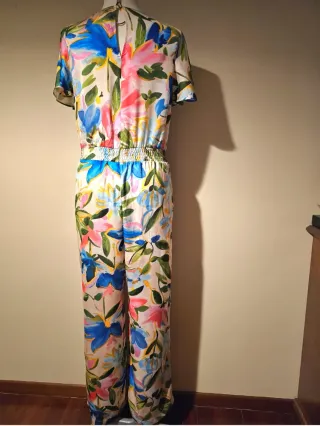 Mono largo estampado floral verano