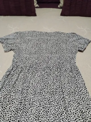 Vestido estampado animal Primark talla S