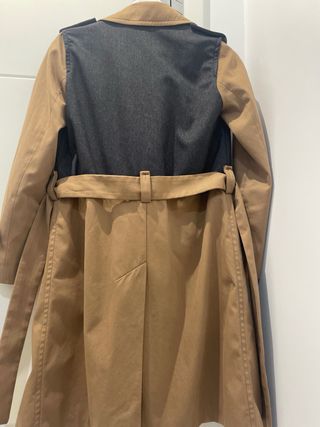 Gabardina Bimba y Lola Marrón y Gris Talla XS