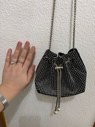 Bolso de fiesta con brillos