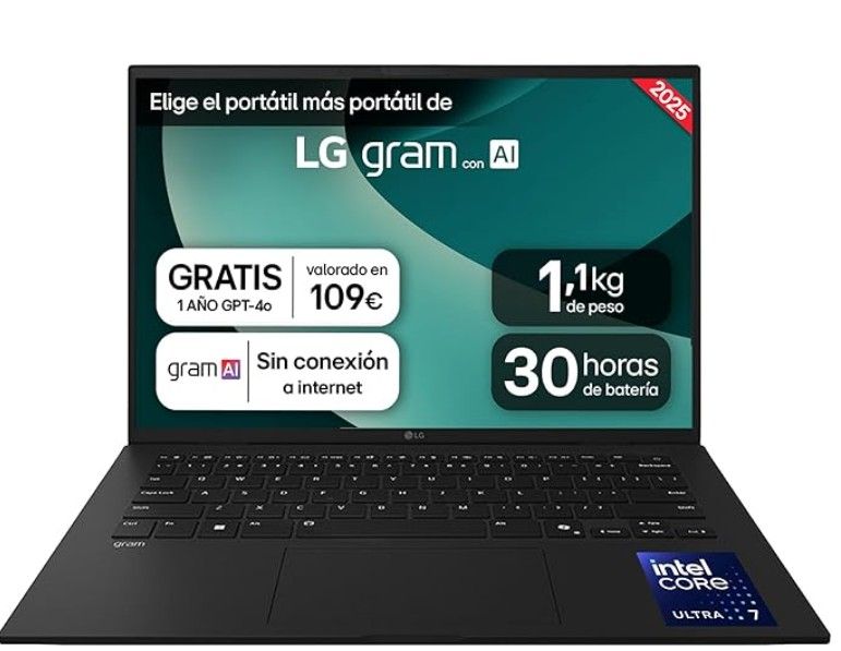 LG gram 14Z90T-G.AX78B Negro
