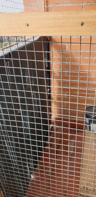 Valla metálica resistente