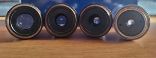 4 Obiettivi Officine Galileo per Microscopio