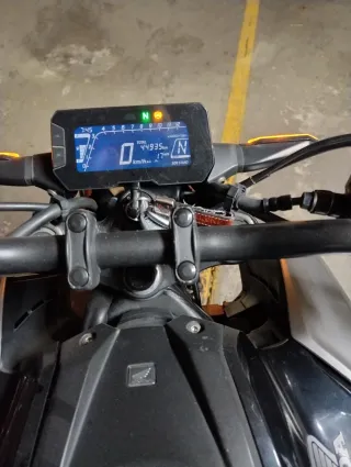 Honda CB125R Negra/Plata Moto 125cc