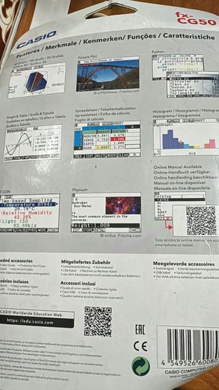 Calculadora Gráfica Casio fx-CG50