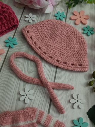 Set especial 2 conjuntos: Rosa pálido y frambuesa