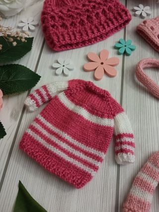 Set especial 2 conjuntos: Rosa pálido y frambuesa