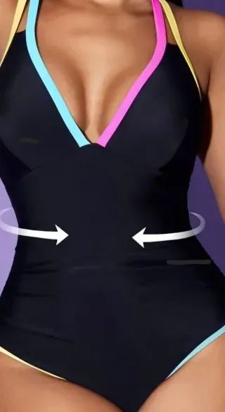 Bañador negro talla M