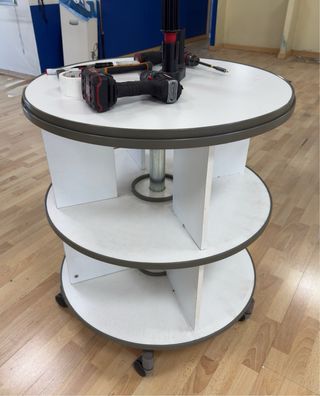 2 ARCHIVADORES GIRATORIOS. PRECIO POR UNIDAD